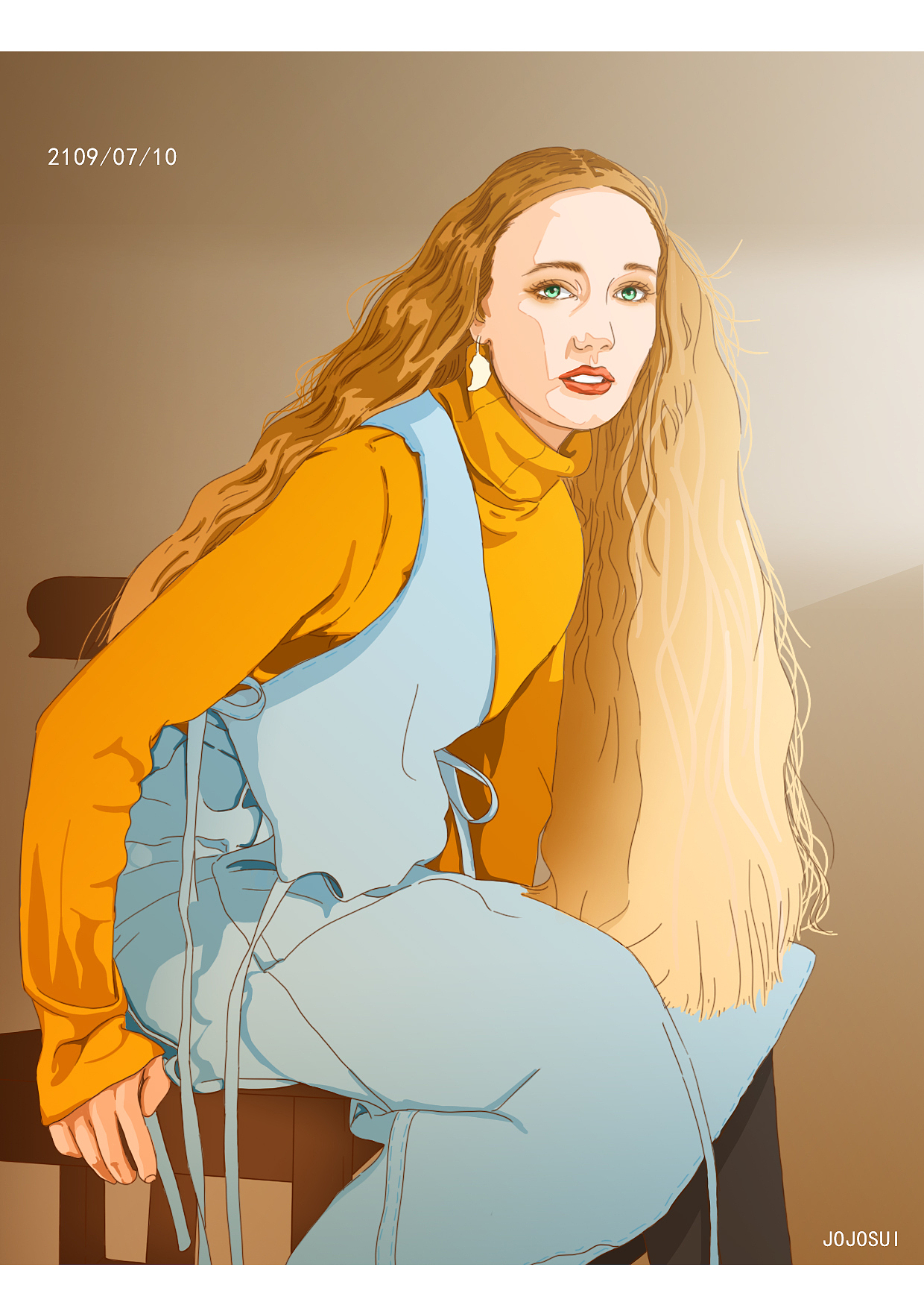 画小姐姐（图ZMTY2NTU2NTk2） - 创作习作 - 站酷设计师JOJOSUI原创素材 - 站酷ZCOOL