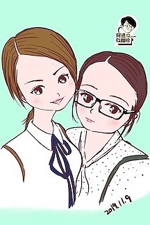 阿进似颜绘2019年现场画像作品（彩色篇）（图ZMTkxOTMwNTk2） - 单幅漫画 - 站酷设计师阿进似颜绘原创素材 - 站酷ZCOOL