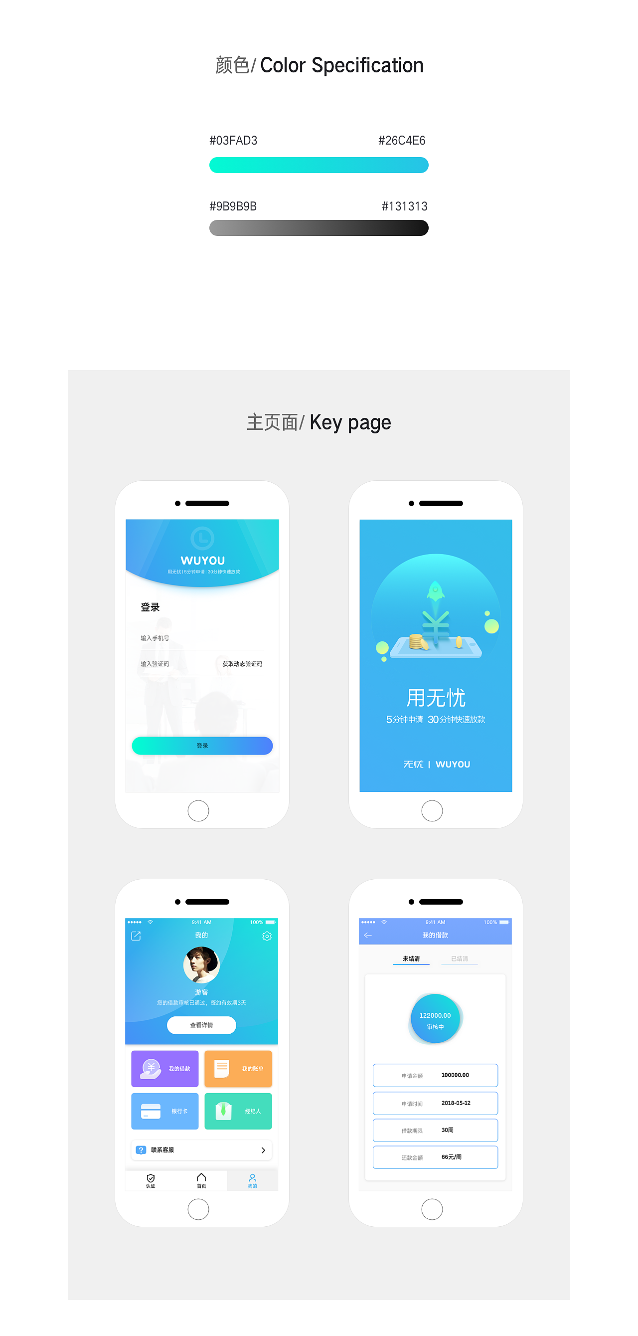 无忧app（图ZMTIwMzgwODY4） - APP界面 - 站酷设计师bianguomei原创素材 - 站酷ZCOOL
