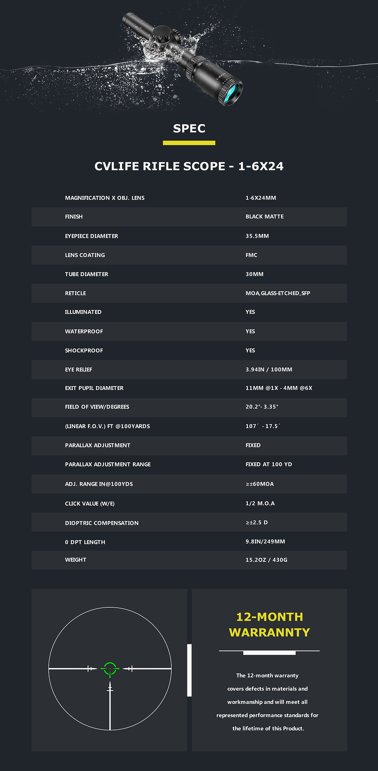瞄准镜旗舰店页面