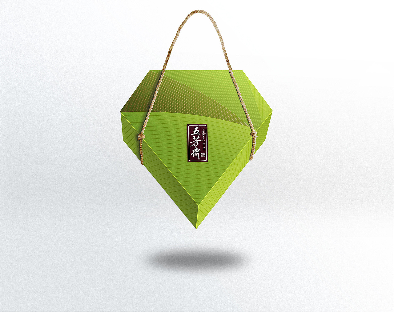 五芳斋粽子礼盒包装练习（图ZMjA1NjI2ODQ4） - 生活用品 - 站酷设计师ellenaic原创素材 - 站酷ZCOOL