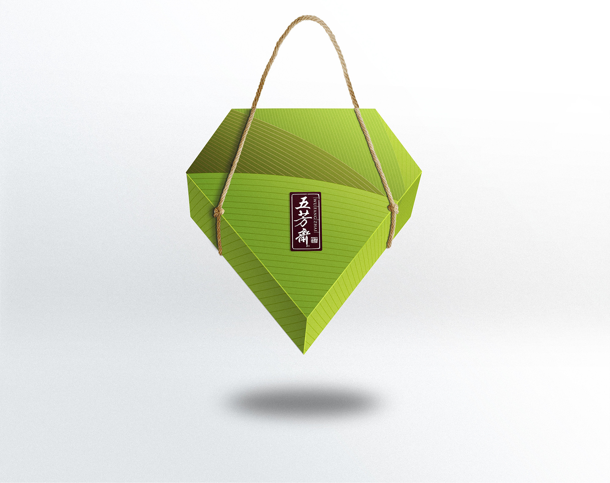 五芳斋粽子礼盒包装练习