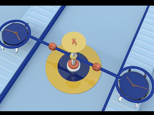 C4D小清新手表设计