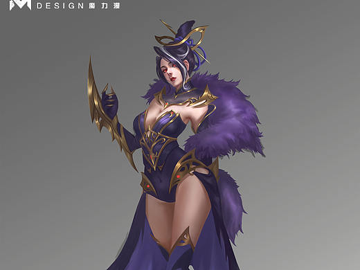 【概念设计】几张游戏角色的概念设计内容