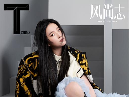 刘亦菲 X《T》中文版9月特辑封面美术企划