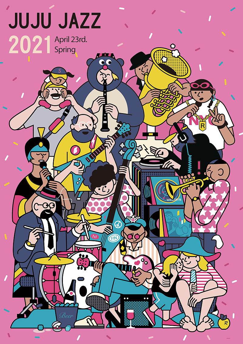 插画/描边插画练习