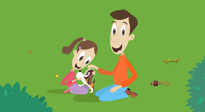 儿童亲子绘本角色重塑