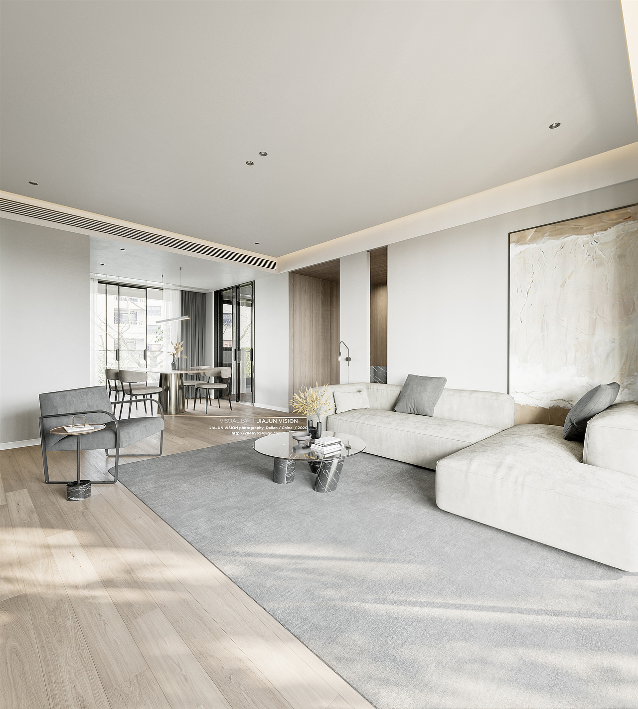 现代风格样板间效果图表现（图ZMjA3MTU2MzA4） - 家装设计 - 站酷设计师蟹老板丶原创素材 - 站酷ZCOOL