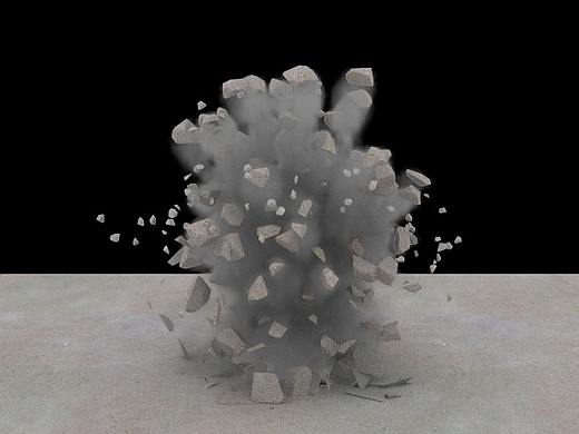c4d破碎练习（个人主页-ZNTQ5MjYzNTY=） - 其他三维 - 站酷设计师何胖虎原创素材 - 站酷ZCOOL