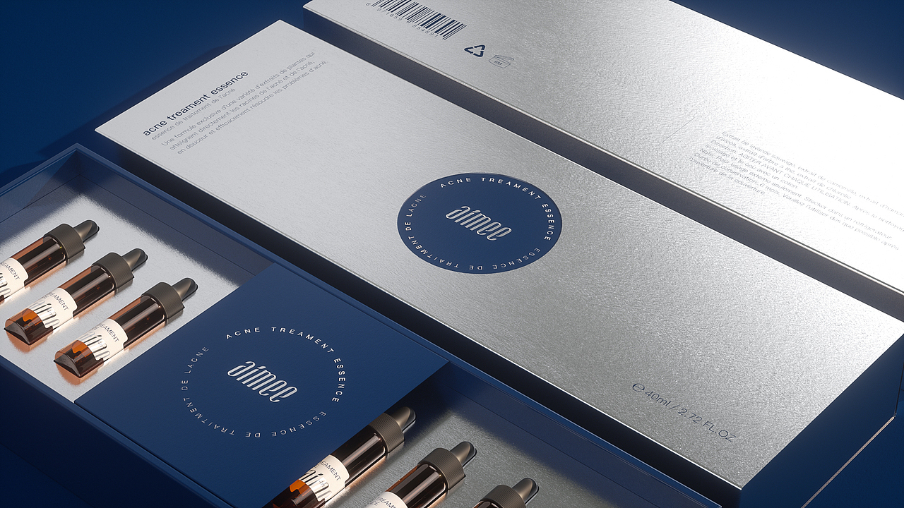 《amiee》·修护液礼盒&美白丸（图ZMTMxNDQzMDY0） - 包装 - 站酷设计师圣歌视觉原创素材 - 站酷ZCOOL