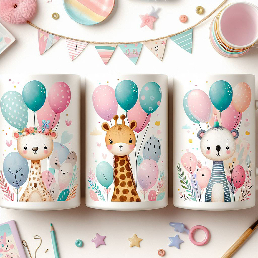 我用AI搞设计之马克杯印花（图ZMzU2MTYyMzQ4） - AI作品 - 站酷设计师凤炎忻原创素材 - 站酷ZCOOL