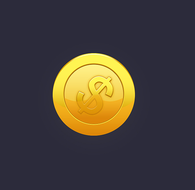 ui图标-金币（图ZNjk1OTA5ODQ=） - 图标 - 站酷设计师藏在瓶中的阳光原创素材 - 站酷ZCOOL