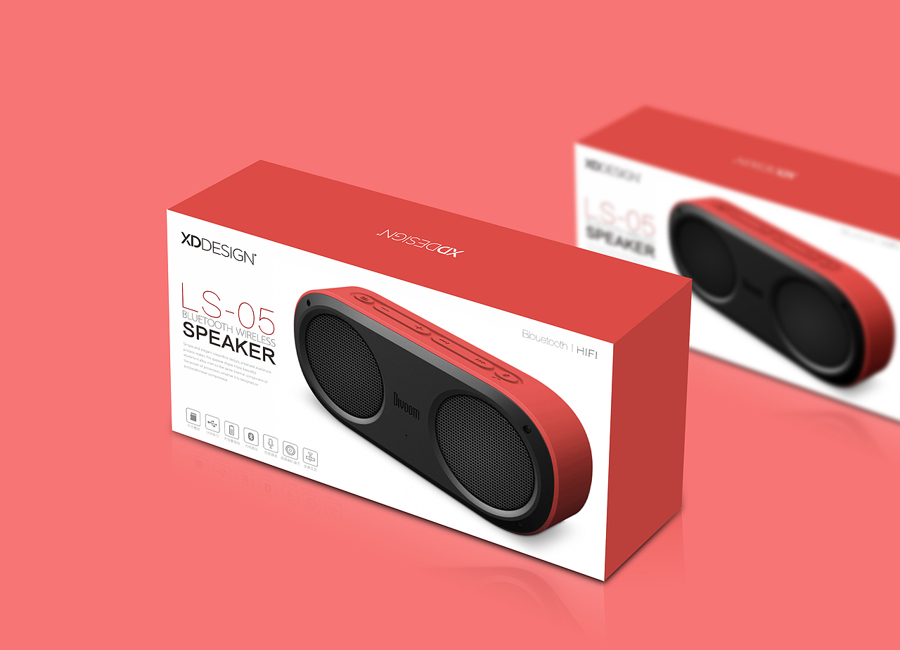 產(chǎn)品包裝/藍牙音箱 包裝設計（圖ZMTEzODgyNTg0） - 包裝 - 站酷設計師陶陶桃子原創(chuàng)素材 - 站酷ZCOOL