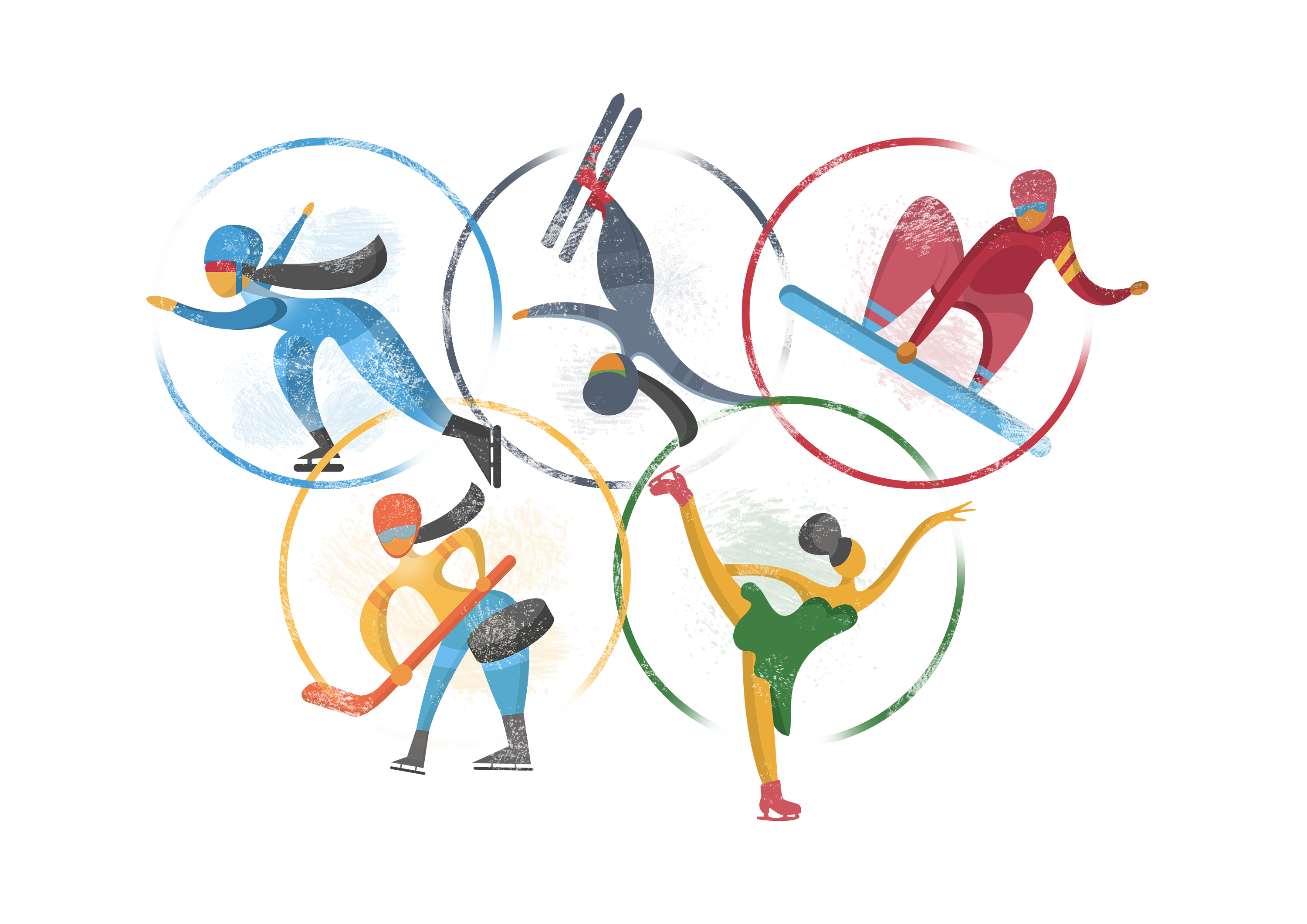 奥运会运动会项目|插画|商业插画|乔菲FeifeiQiao - 原创作品 - 站酷 (ZCOOL)