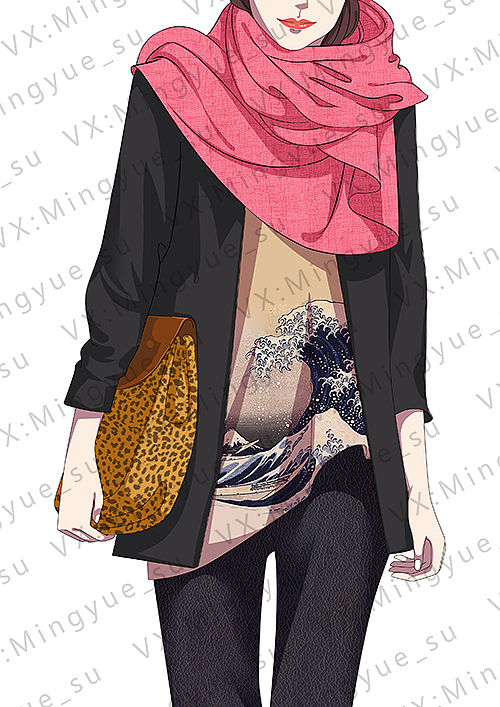 百思图人物形象设计（图ZOTc3MjM0ODQ=） - 商业插画 - 站酷设计师Mingyue_su原创素材 - 站酷ZCOOL