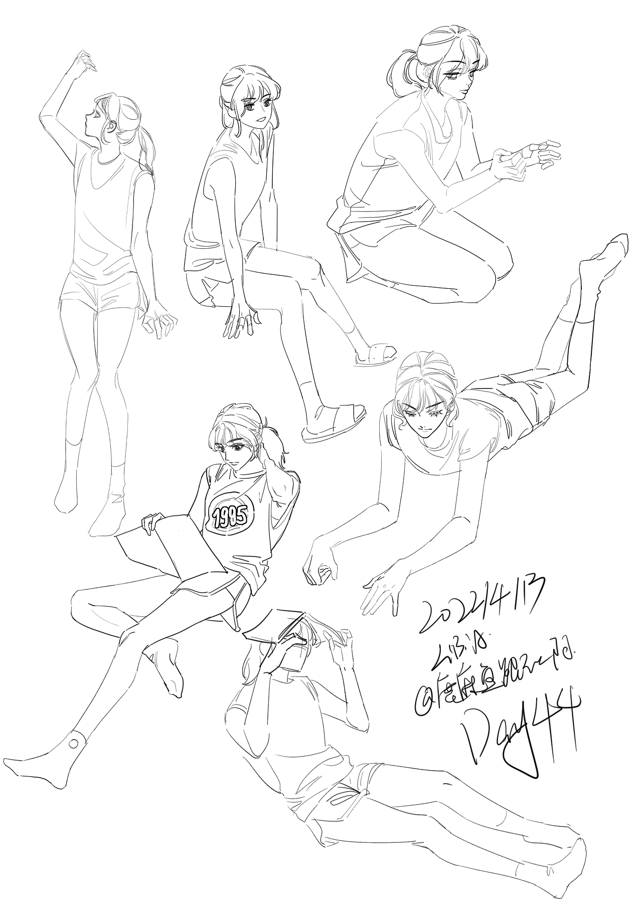 #速寫60天挑戰(zhàn)賽# day44@速寫班長(zhǎng)（圖ZMjk2OTQxMzUy） - 創(chuàng)作習(xí)作 - 站酷設(shè)計(jì)師鹿麻原創(chuàng)素材 - 站酷ZCOOL