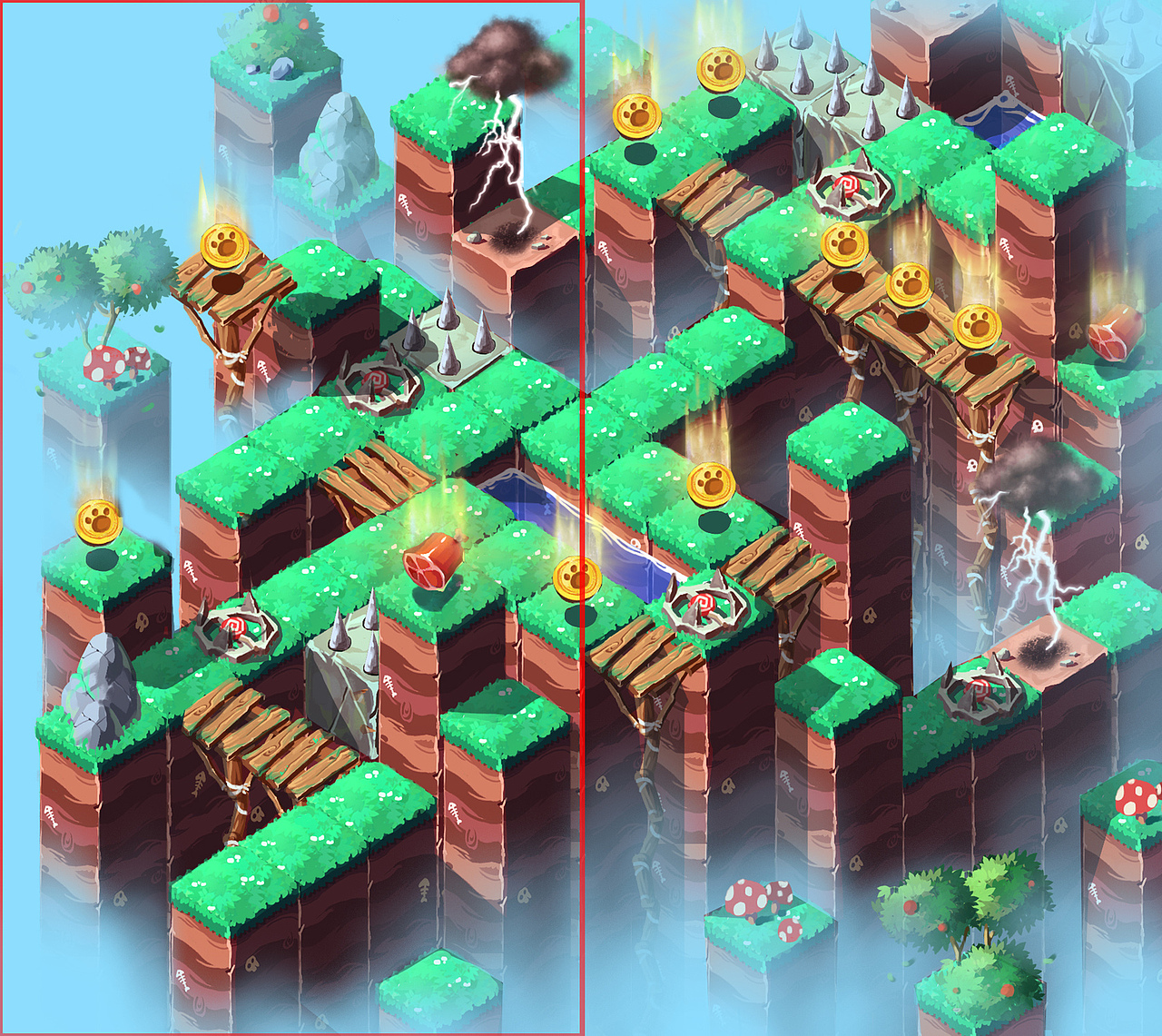 N年前画的一些场景设定（图ZMTc2ODI4NTAw） - 概念设定 - 站酷设计师土豆毅原创素材 - 站酷ZCOOL