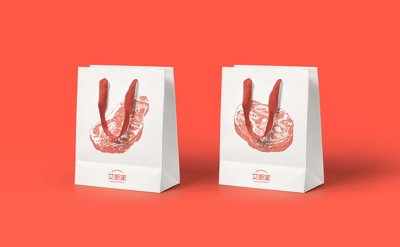 AceFamily牛排 品牌|包装设计（图ZMjIyNTYwODM2） - 品牌 - 站酷设计师焙客设计原创素材 - 站酷ZCOOL