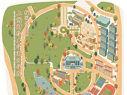 创意校园地图淮阴师范学院