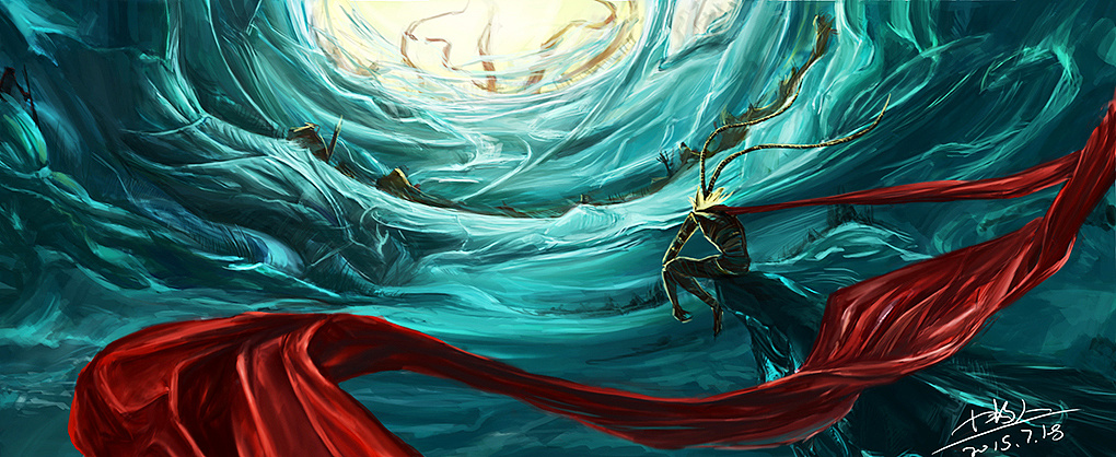 大圣归来|插画|创作习作|小牧人 - 原创作品 - 站酷 (zcool)