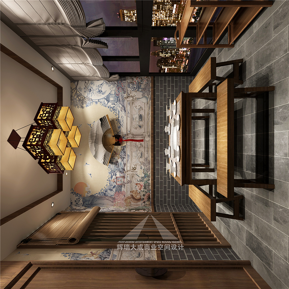 火锅店设计|餐饮设计|辉瑞大成|特色火锅店设计（图ZMTgyNjkyNzE2） - 家装设计 - 站酷设计师酒店设计餐饮设计原创素材 - 站酷ZCOOL