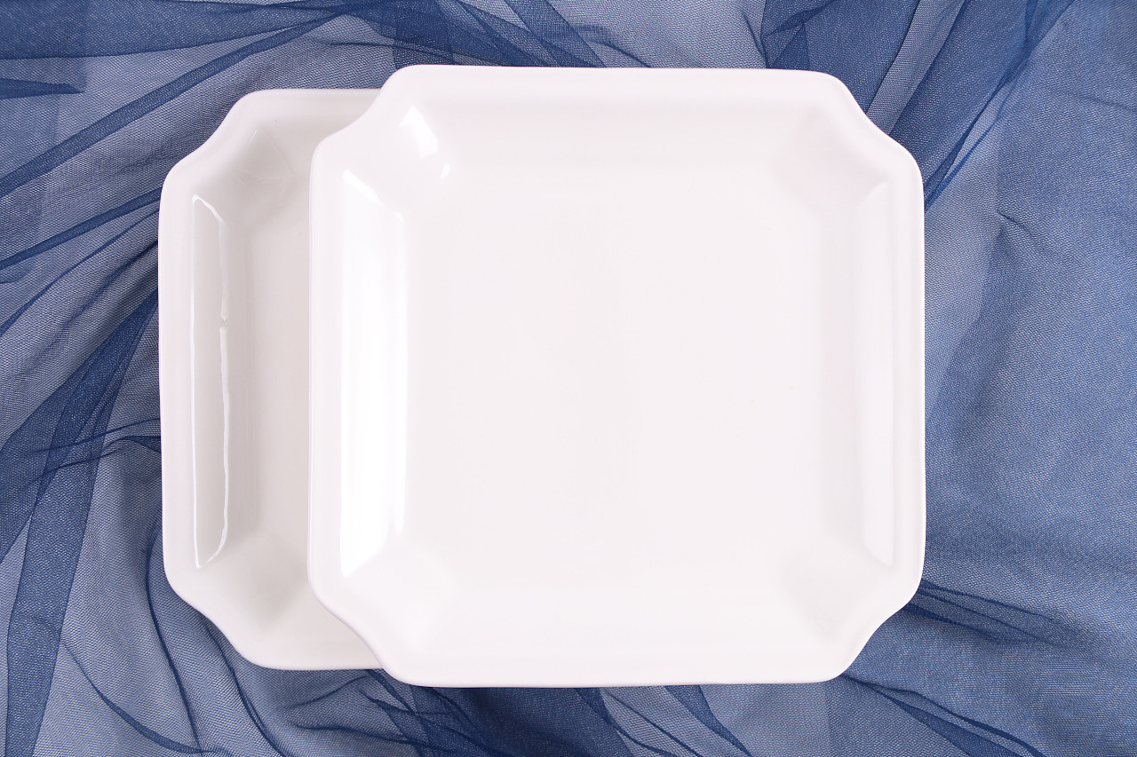 b01餐饮工具c03-餐具v06白色方碟|摄影|产品摄影|图海网 - 原创作品