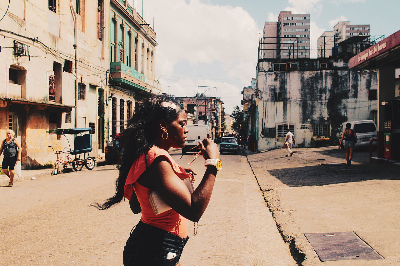 一个人的古巴游记街头人物