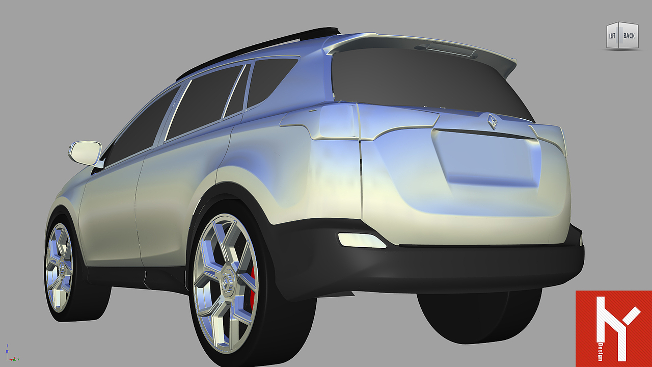 丰田RAV4 海耀(HY)学员作品 数模分享 !