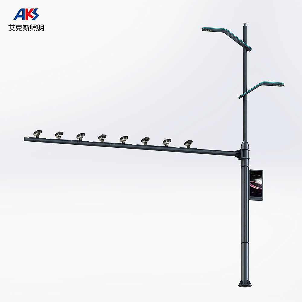 圆形综合杆，最新多功能杆设计（图ZMjg5MDMzMTQw） - 其他 - 站酷设计师艾克斯照明原创素材 - 站酷ZCOOL