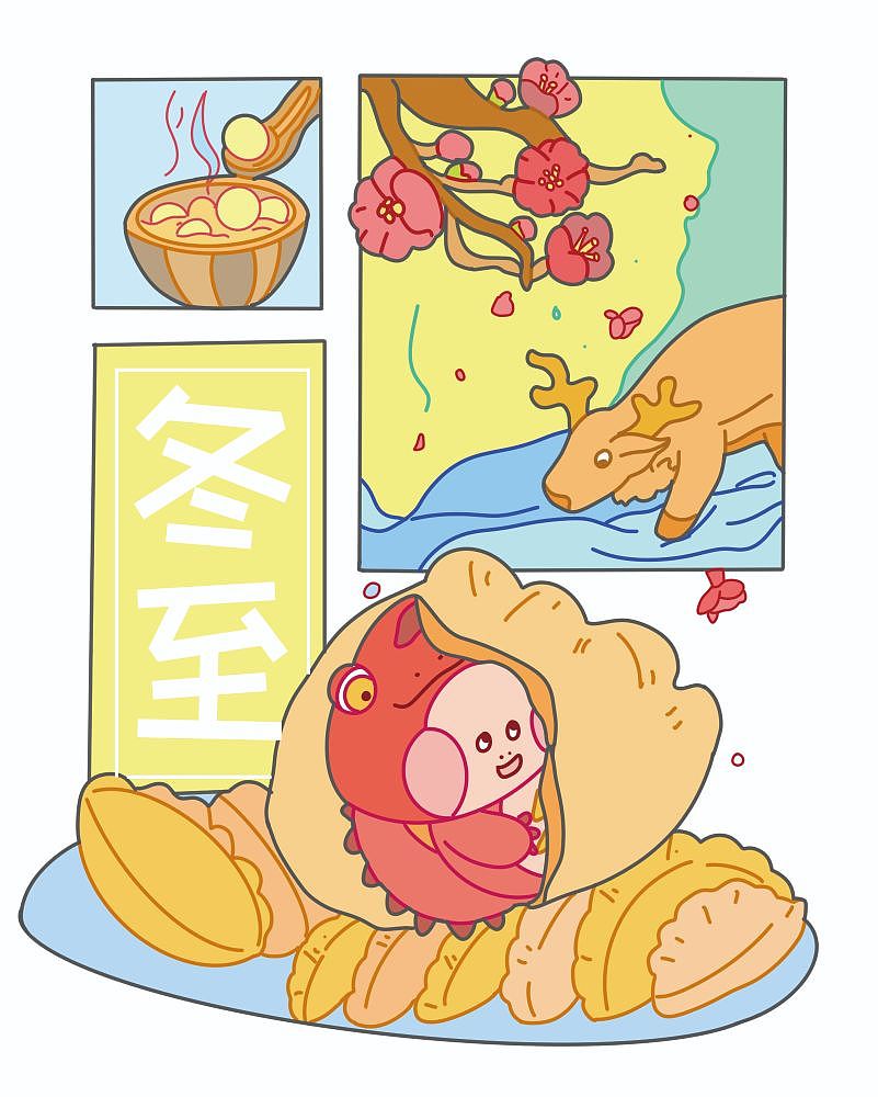 雷小胖IP设计与二十四节气【可授权】（图ZMzM4NzA4NzIw） - IP形象 - 站酷设计师冰淇淋小肥肉原创素材 - 站酷ZCOOL
