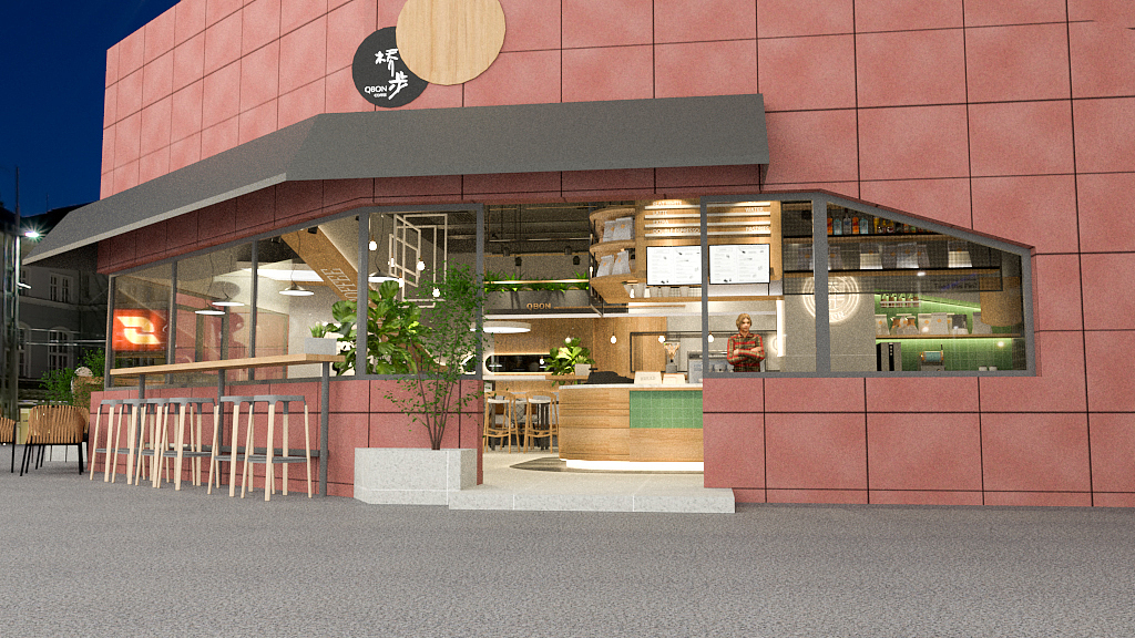 北京桥步咖啡（2018）（图ZMTgwNDI3MDA0） - 家装设计 - 站酷设计师啡卖品设计原创素材 - 站酷ZCOOL