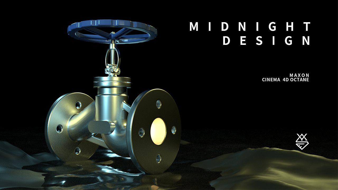 产品渲染-卡一阀门渲染案例