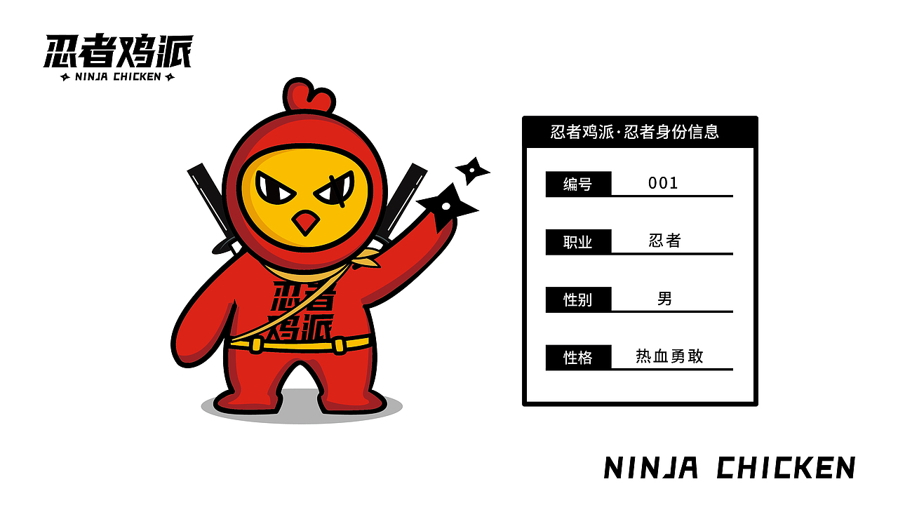 忍者鸡派ip设计