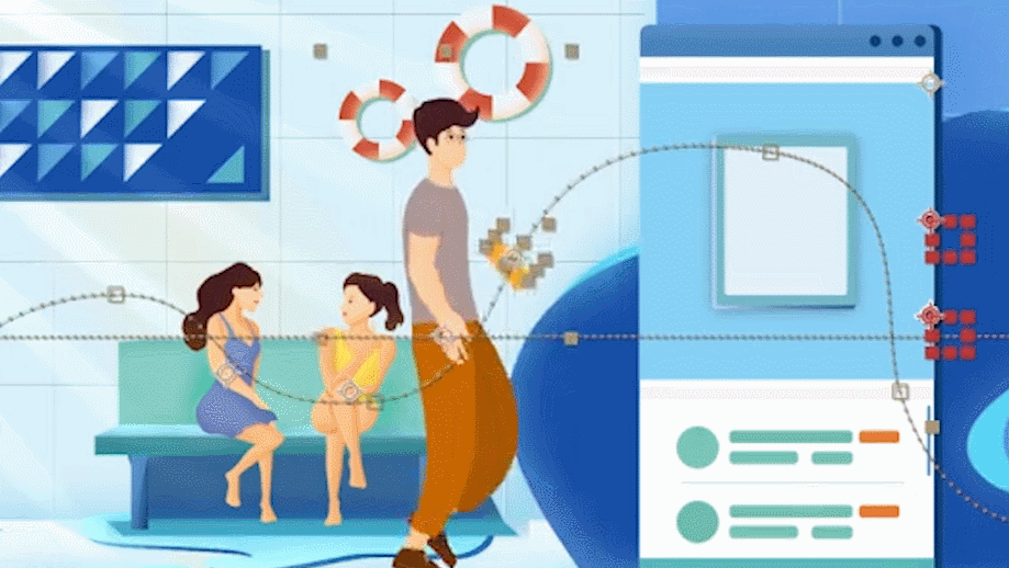 《厦门游泳馆智能泳池MG动画》—安戈力文化