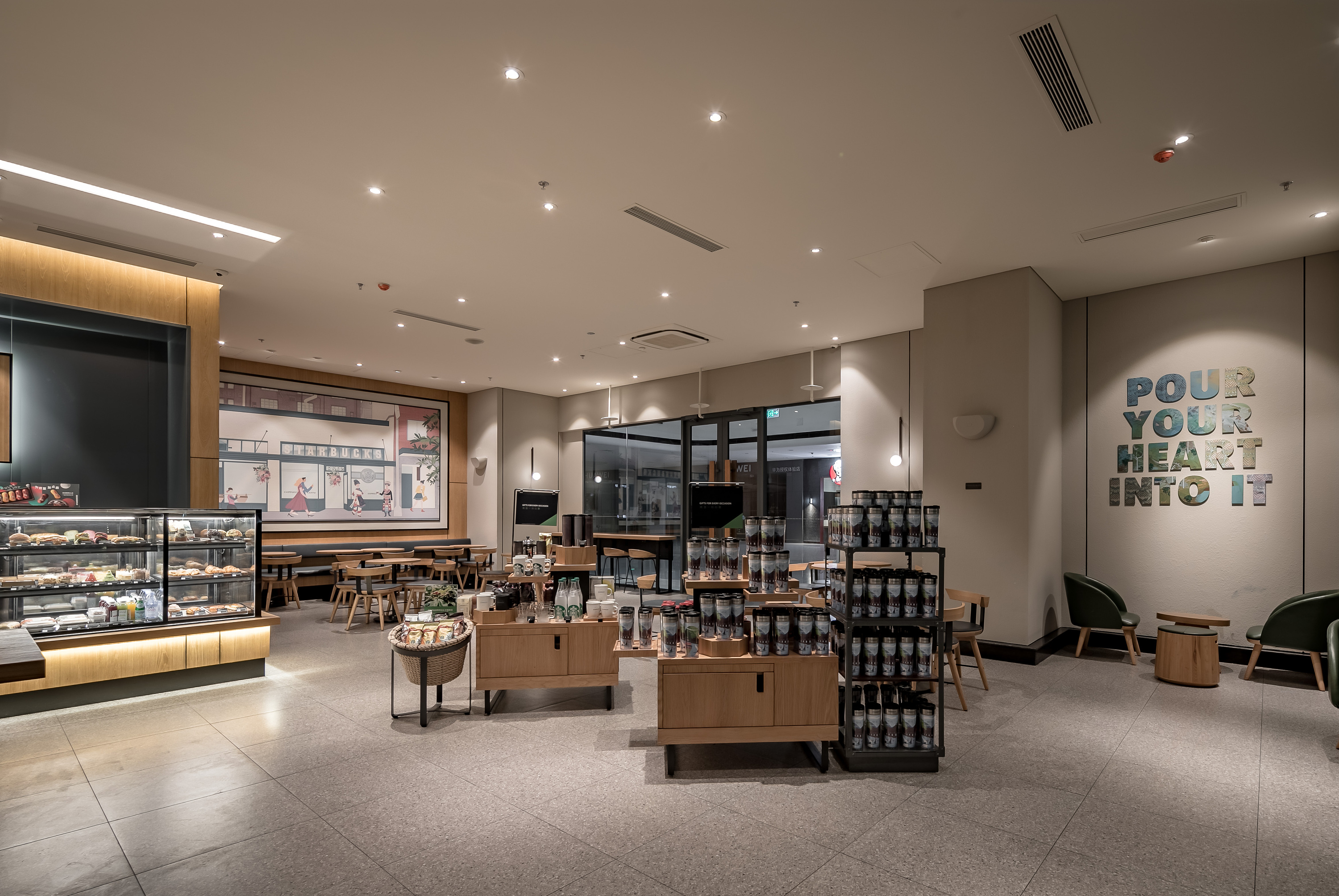 星巴克61湖南怀化万达广场店|摄影|环境/建筑|叫我kevin好了 - 原创