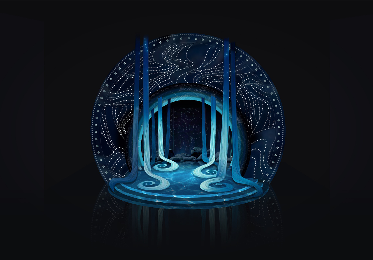 海洋之歌舞台场景设计