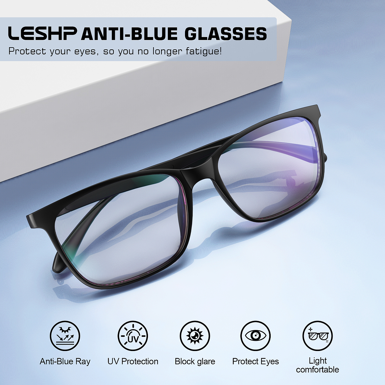 蓝光电脑游戏眼镜