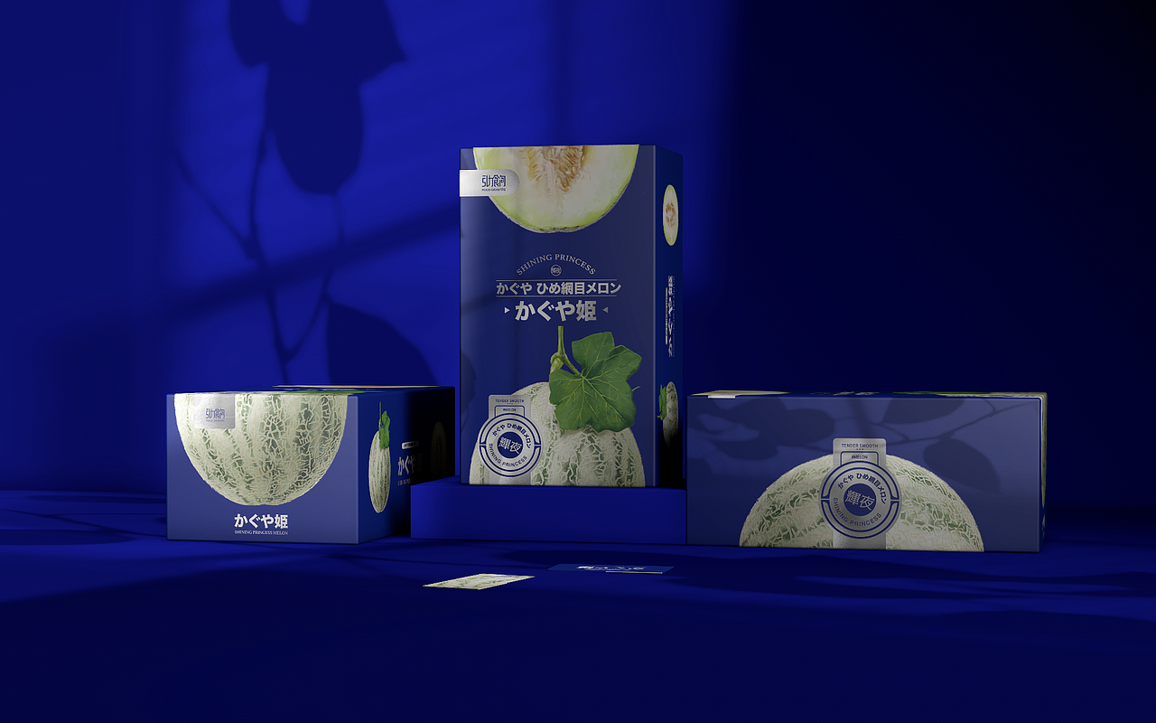 ｛原创｝水果包装礼盒设计节日礼盒手绘插画设计