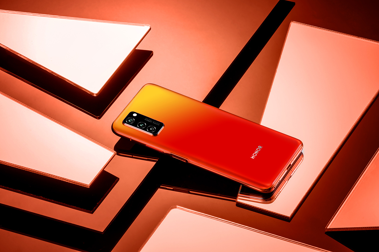 荣耀v30曙光之橙