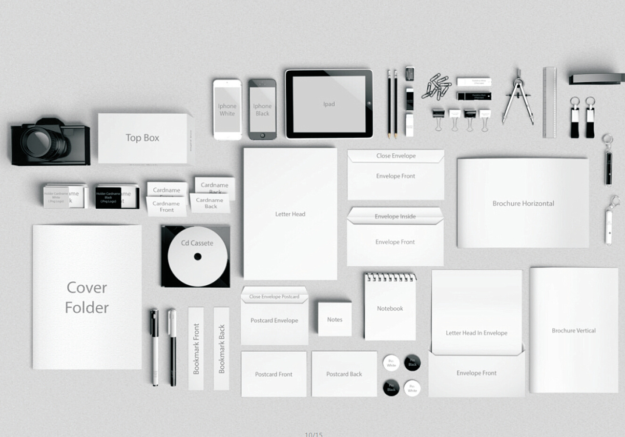 国外品牌vi智能贴图