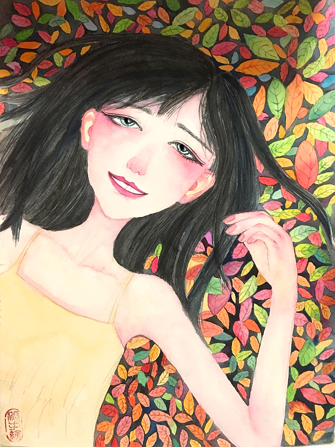 最近一些画儿。。。。。（图ZOTg0NTc3OTI=） - 创作习作 - 站酷设计师笔墨粉黛原创素材 - 站酷ZCOOL