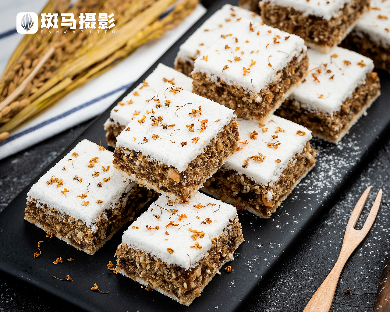 中国风美食摄影|桂花糕