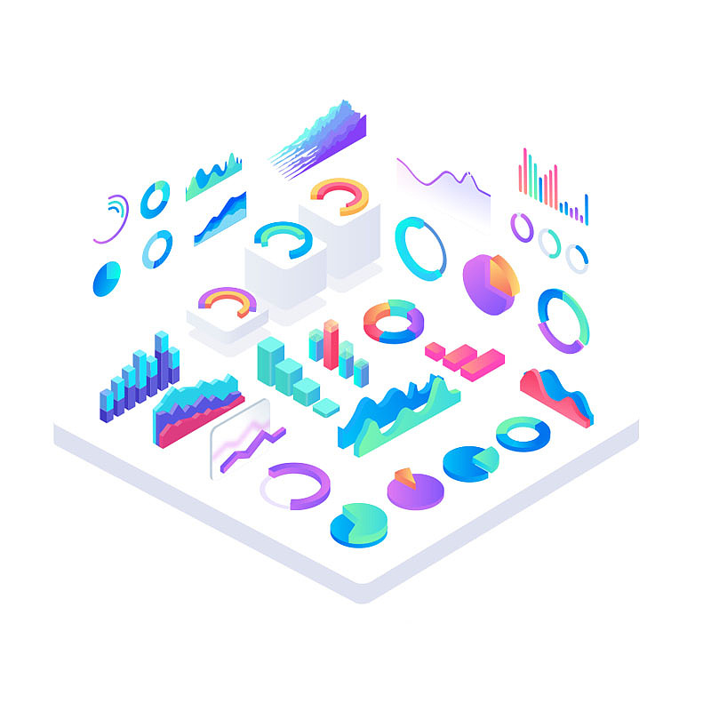 2.5D插画（图ZMTY2MTM4OTU2） - 商业插画 - 站酷设计师何小菜原创素材 - 站酷ZCOOL