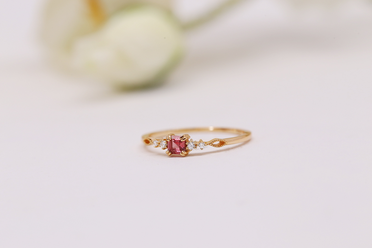 同风格同场景7款戒指拍摄