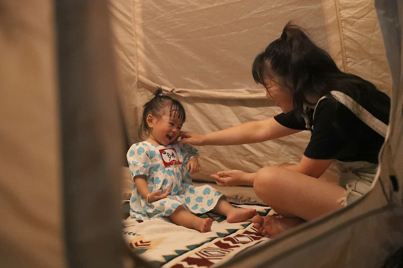 周末露营及星空亲子派对|原始人