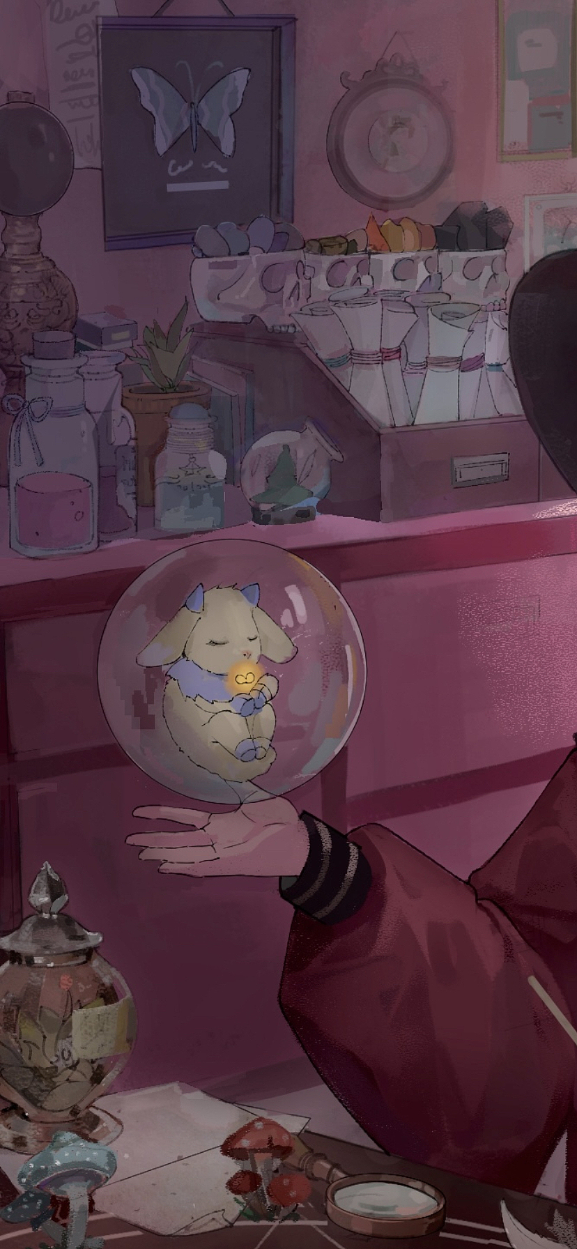 原创插画|魔法学院