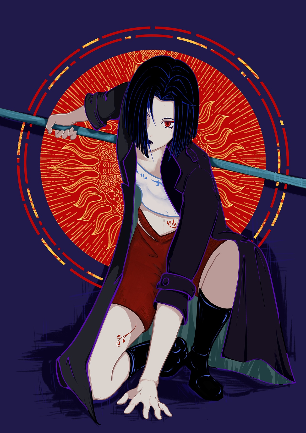 自己的内心人物形象（图ZMzA5NDc5ODYw） - 创作习作 - 站酷设计师叶清子原创素材 - 站酷ZCOOL