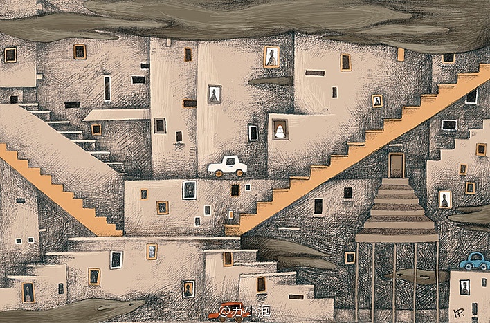 一个人剧场（5）（图ZODU4MDQ0NjA=） - 艺术插画 - 站酷设计师苏小泡原创素材 - 站酷ZCOOL