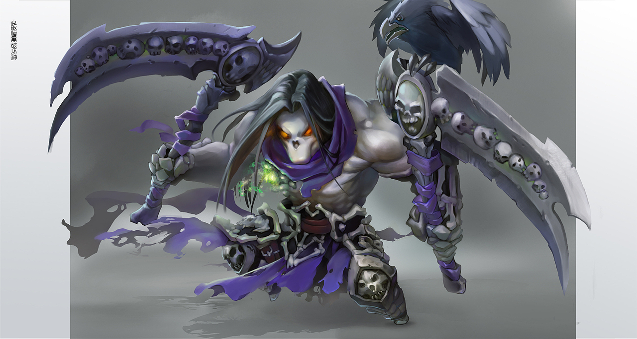 游戏原画简历作品