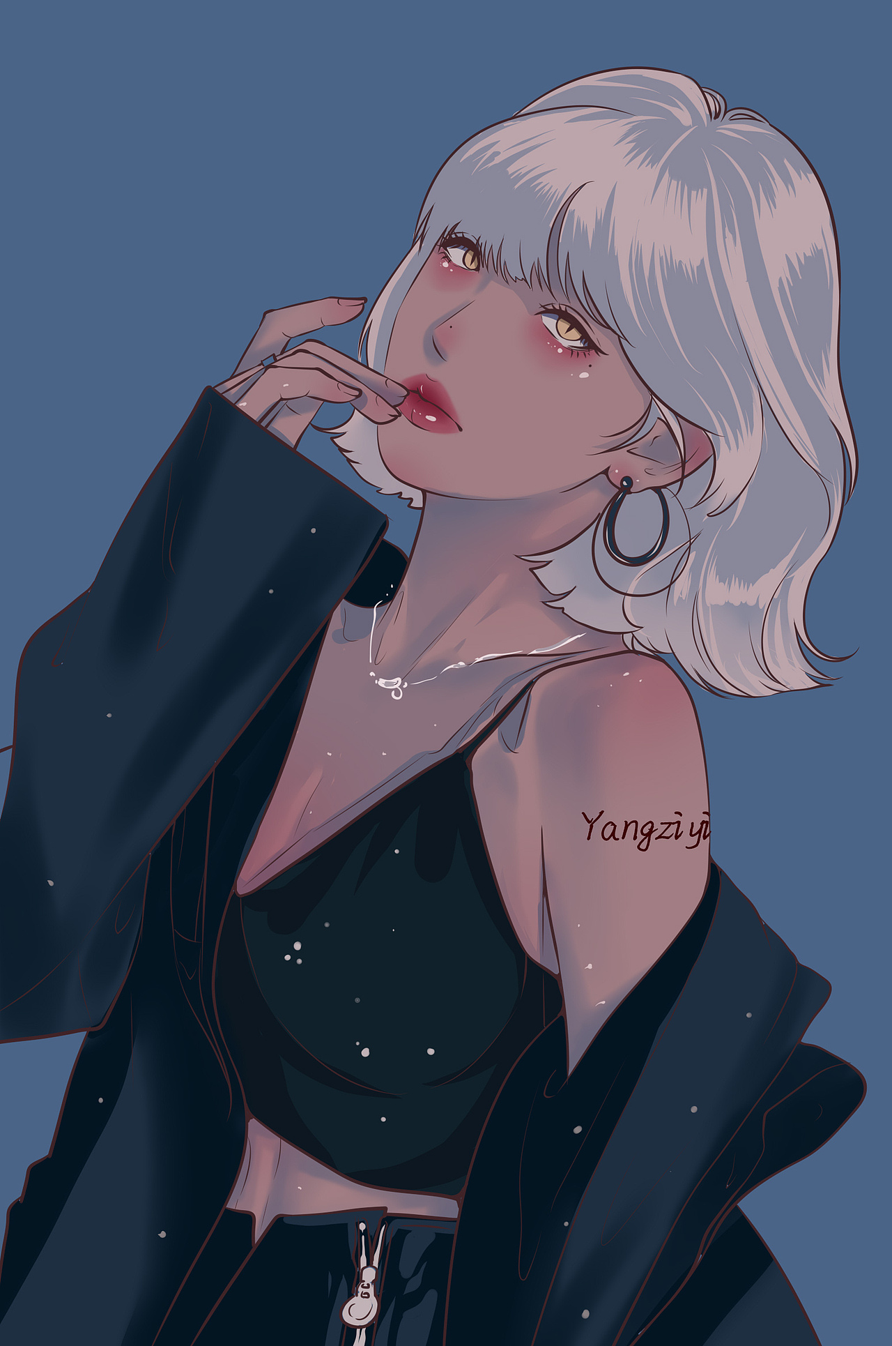 黑皮辣妹系列_罗文姬女士呀-站酷zcool